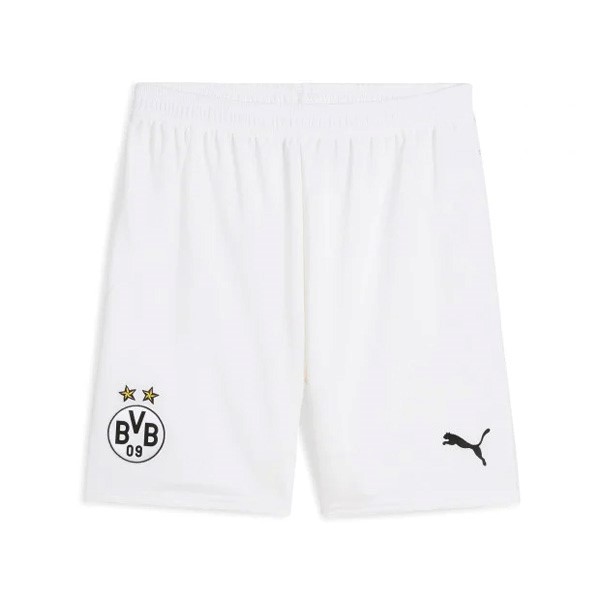 Pantalones Borussia Dortmund Weisse Replica Tercera Ropa 2024/25